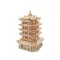 Woodcraft Drevené 3D puzzle Yellow Crane Tower