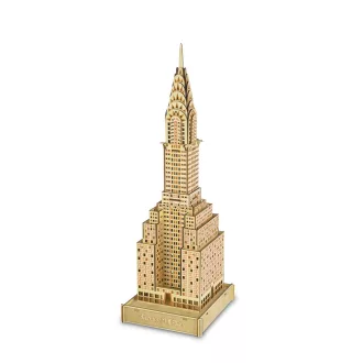 Woodcraft Drevené 3D puzzle Chrysler Building prírodné