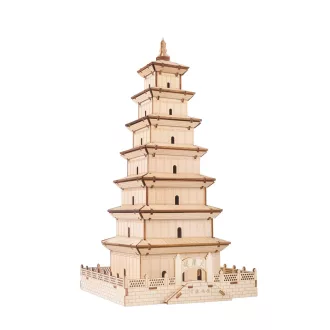   Woodcraft DrevenÃ© 3D puzzle VeÄ¾kÃ¡ pagoda divokej husi