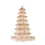 Woodcraft DrevenÃ© 3D puzzle VeÄ¾kÃ¡ pagoda divokej husi