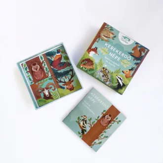   Kerekerdő népe - Erdők élővilága - Memória játék és puzzle