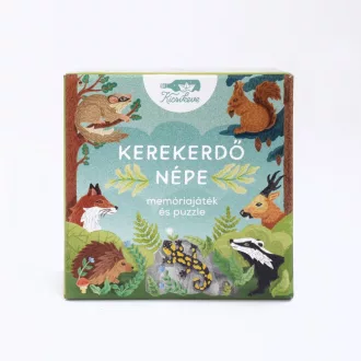   Kerekerdő népe - Erdők élővilága - Memória játék és puzzle