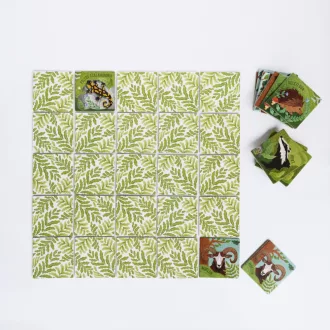   Kerekerdő népe - Erdők élővilága - Memória játék és puzzle