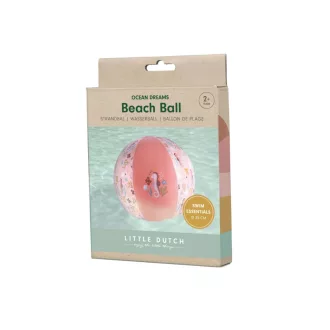   LITTLE DUTCH FELFÚJHATÓ STRANDLABDA OCEAN DREAMS PINK 35 CM