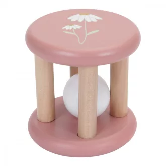 Little Dutch pink fa csörgő