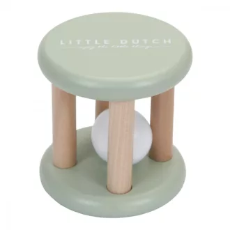 Little Dutch menta fa csörgő