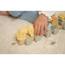 Little Dutch vonat építőelemekkel - tyúkanyó és csibéi