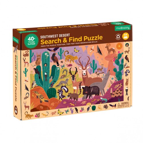 Muddpuppy Sivatag - Böngésző puzzle 64 db-os