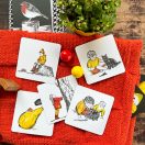 Színes kontraszt kártyák babáknak