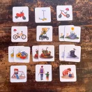 Napközben - rutin kártyák és képes heti tervező