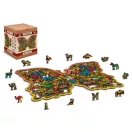 Wooden City fából készült puzzle Pillangó