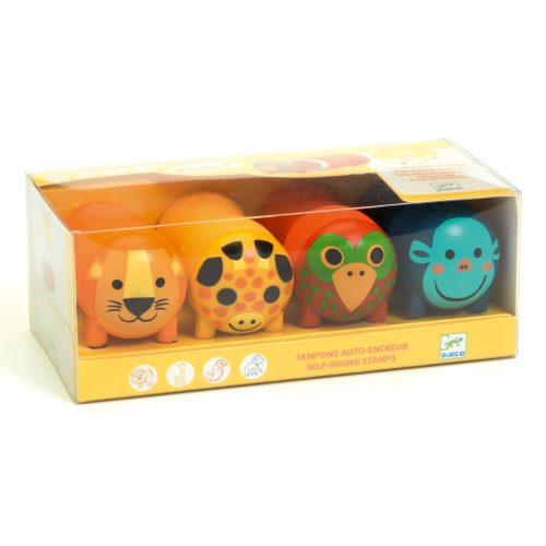 Nyomdakészlet - Szafari - Stamps for little ones - Safari animals