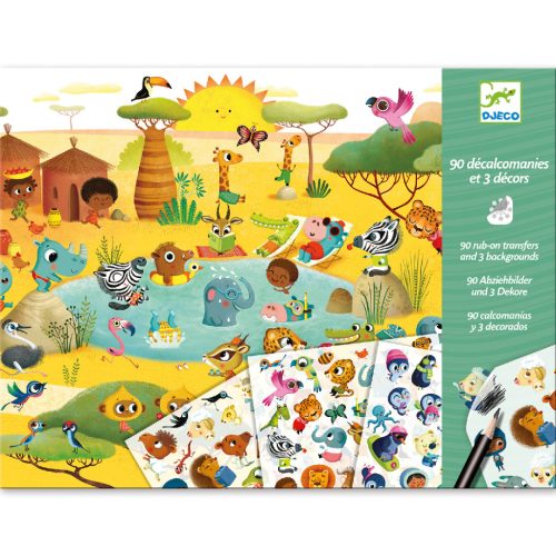 Satírozó képkészítés - Tájak - Savannah, desert, and North Pole: time for fun!